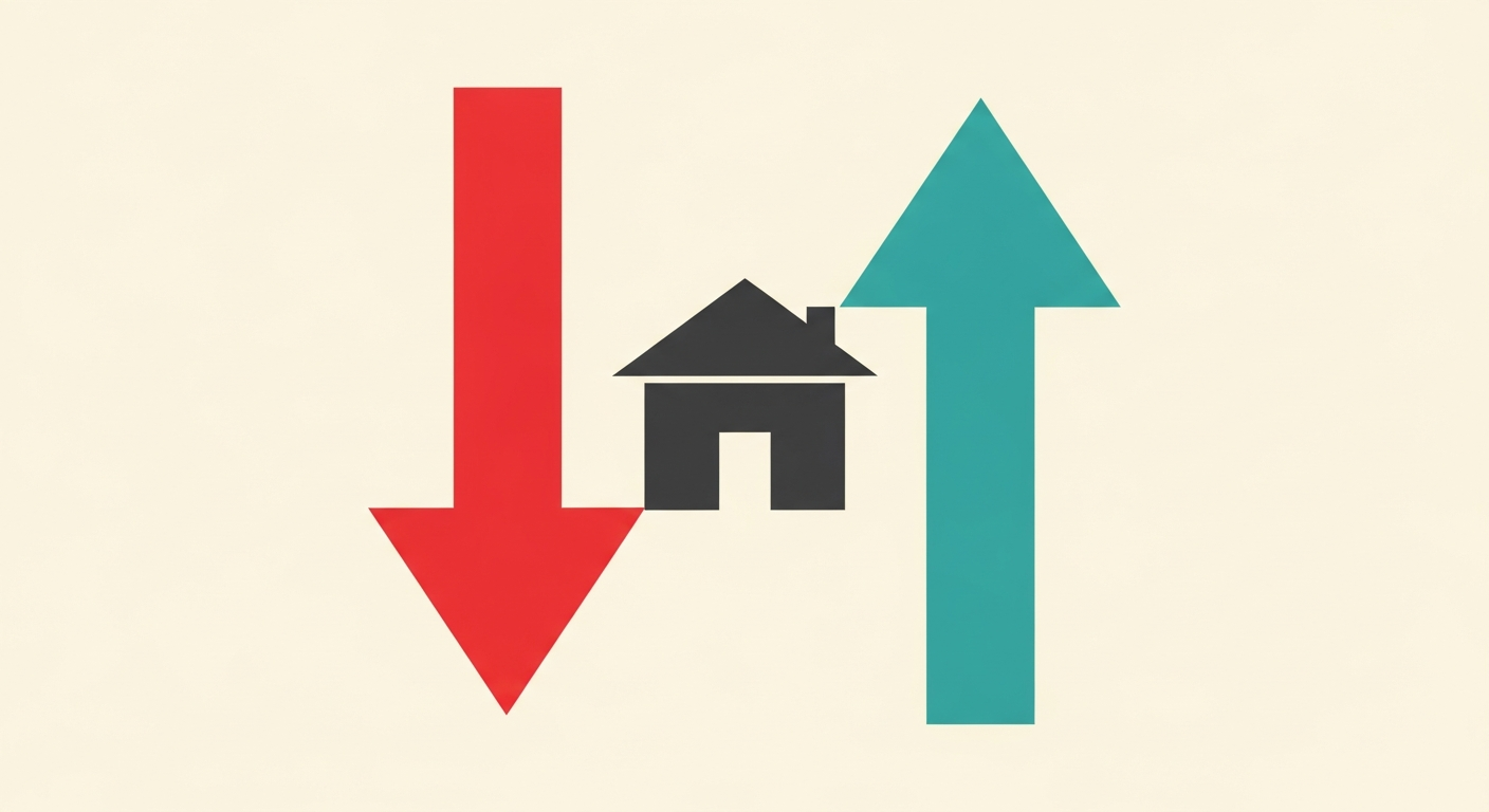 Family excited about buyer's market